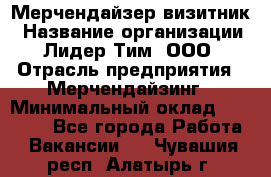 Мерчендайзер-визитник › Название организации ­ Лидер Тим, ООО › Отрасль предприятия ­ Мерчендайзинг › Минимальный оклад ­ 23 000 - Все города Работа » Вакансии   . Чувашия респ.,Алатырь г.